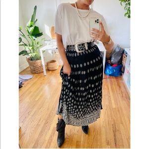 VINTAGE - BOHO MAXI SKIRT